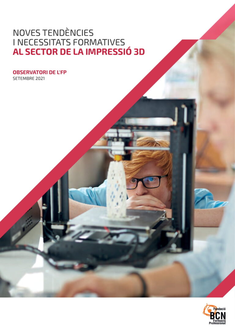 Manual, Noves tendències i necessitats formatives al sector de la impressió 3D