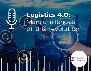 Cover Podcast Logistics 4.0, main challenges of this revolution