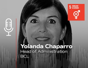 Cover of the Podcast Yolanda Chaparro, Head of Administration BCL - Version EN